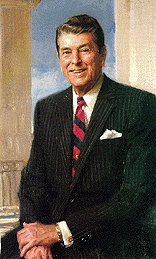 Photo of President Ronald Reagan